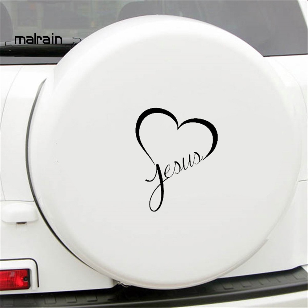 Đề Can Phản Quang Hình Trái Tim Trang Trí Thân Xe Hơi