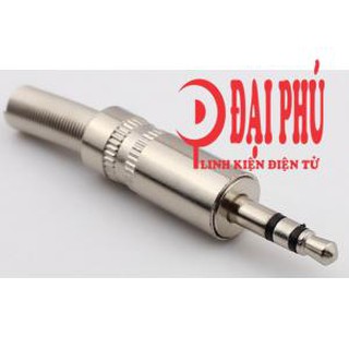 Jack 3.5 kim loại bạc