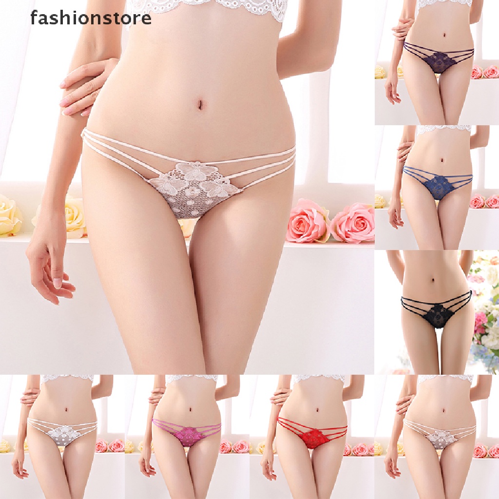 Quần Lót Lưng Thấp Hoạ Tiết Bướm Thiết Kế Hợp Thời Trang