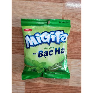 Kẹo cứng Migita hương Bạc Hà 1 gói 70g
