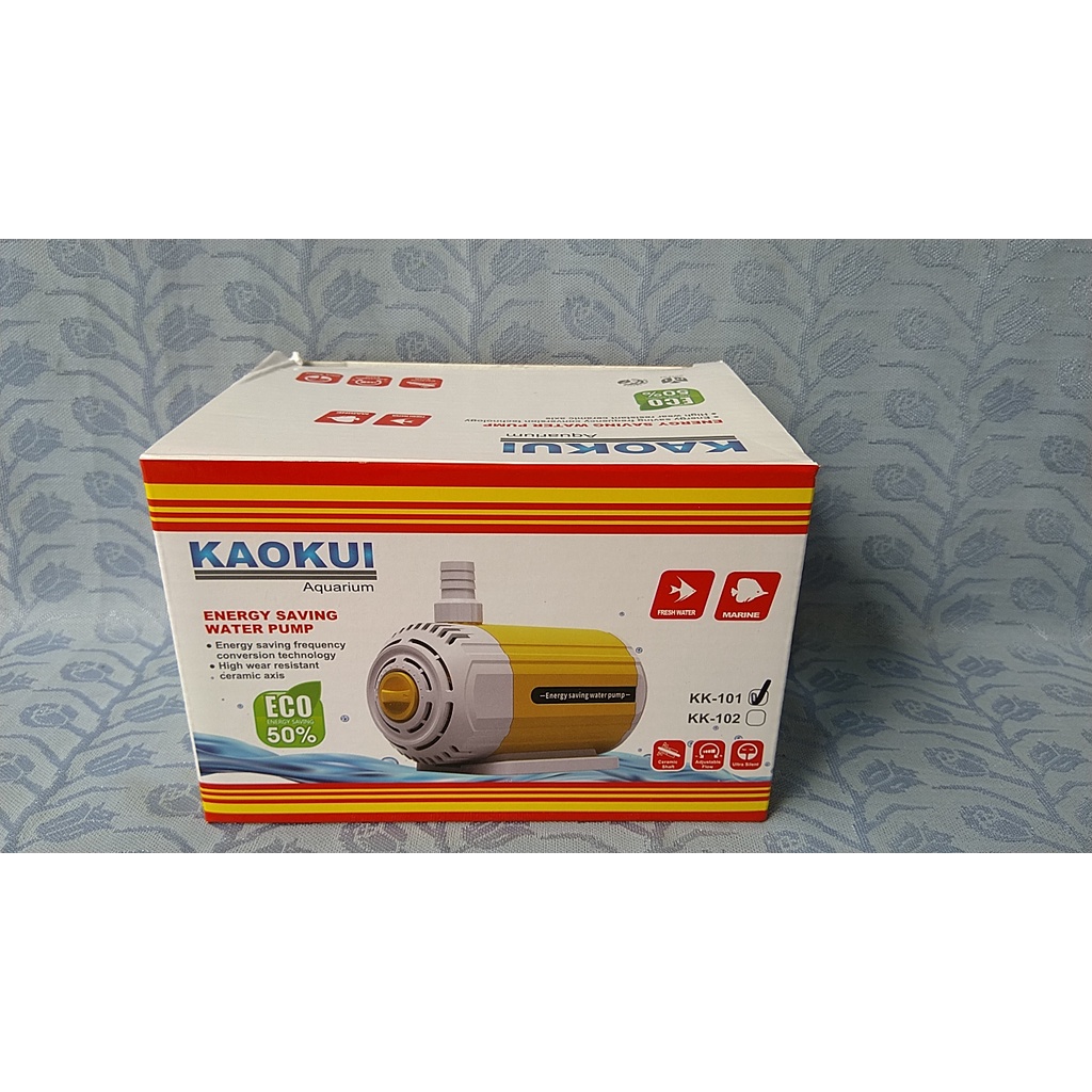 Máy bơm nước tiết kiệm điện, siêu êm Kaokui, 800-1000L/hr dùng cho hồ cá.