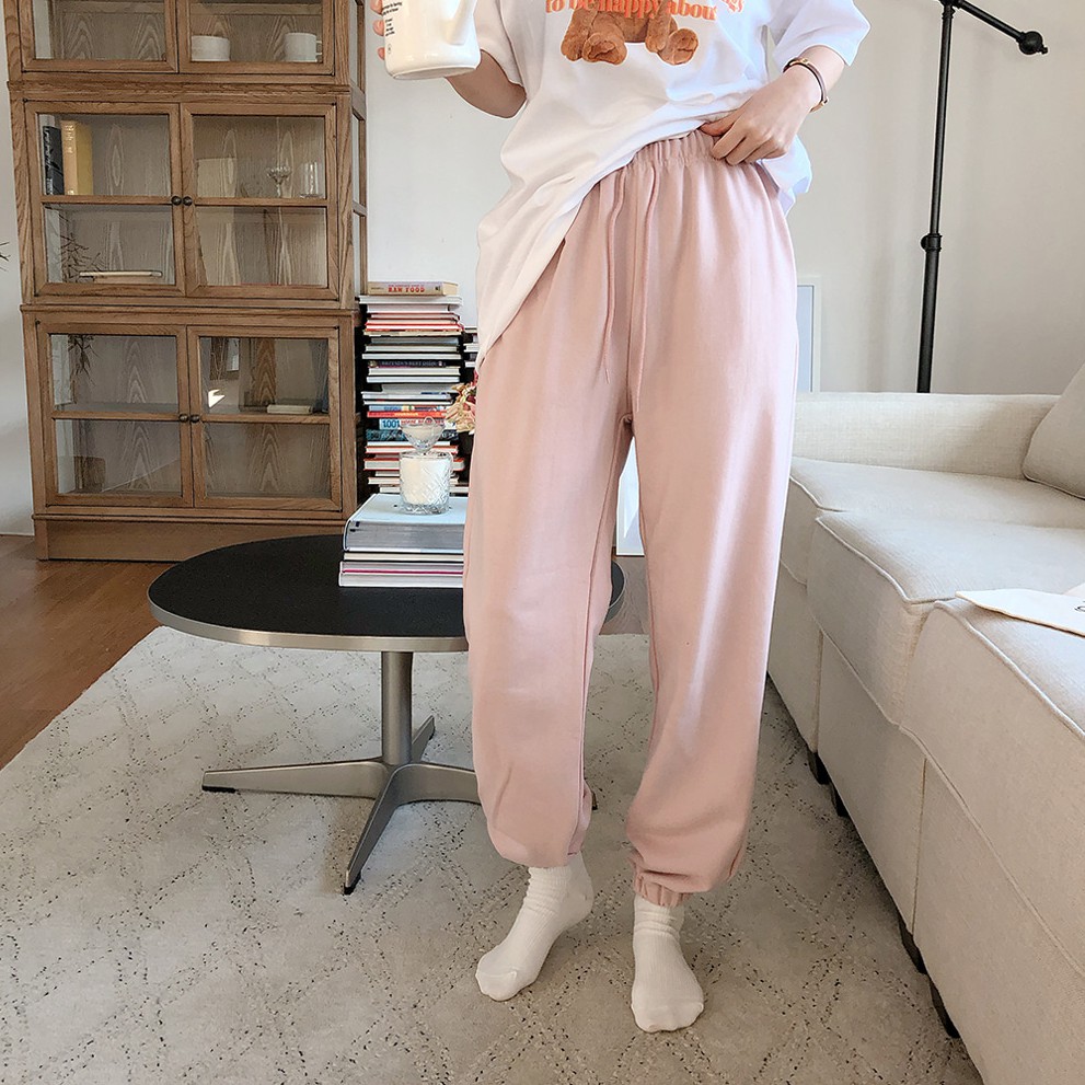 Quần Thể Thao Ống Rộng Lưng Cao Dễ Phối Đồ 42355