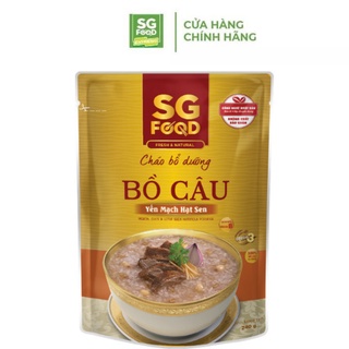 Cháo Bổ Dưỡng Sài Gòn Food Bồ Câu Yến Mạch Hạt Sen 240g