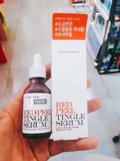 Red peel Tingle serum