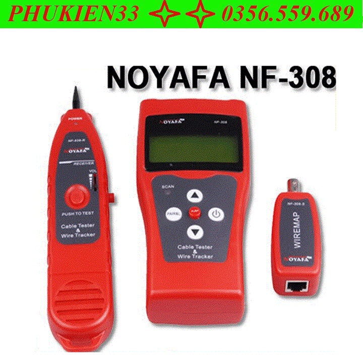 Máy test cáp mạng đa năng chính hãng Noyafa NF308