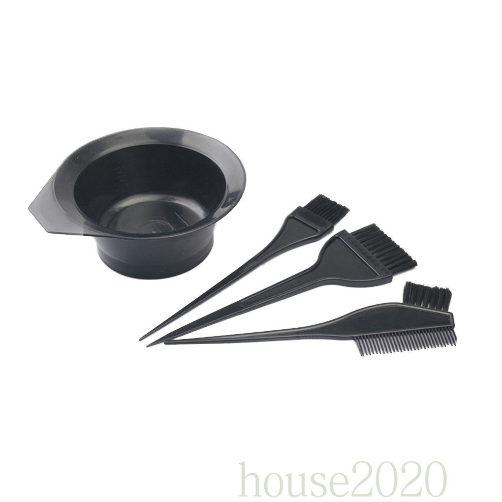 (Hàng Mới Về) Set 4 Dụng Cụ Hỗ Trợ Nhuộm Tóc Chất Lượng Cao