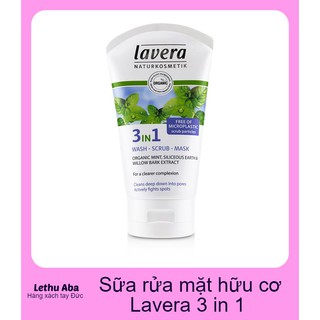 🍀Sữa rửa mặt LAVERA BIO 3in1🍀