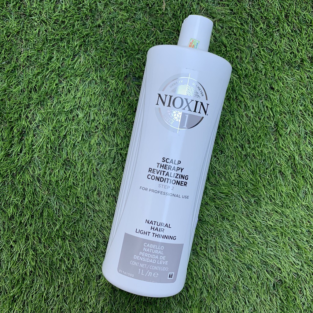 Dầu xả chống rụng, kích thích mọc tóc Nioxin System 1 Conditioner 1000ml ( New 2019)