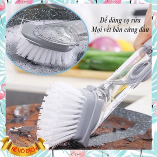 Cọ xoong nồi có bình xịt cao cấp