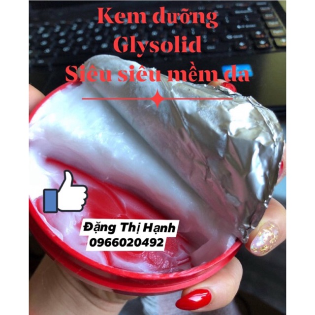 Kem dưỡng cho da thô sần nứt nẻ Glysolid