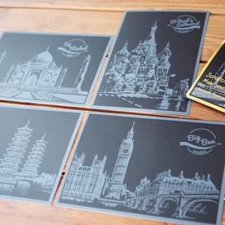 Bộ Tranh cạo Hàn Quốc A5