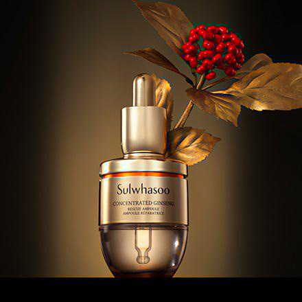 Gói sample tinh chất nhân sâm cô đặc Sulwhasoo Concentrated Ginseng Rescue Ampoule giải cứu làn da