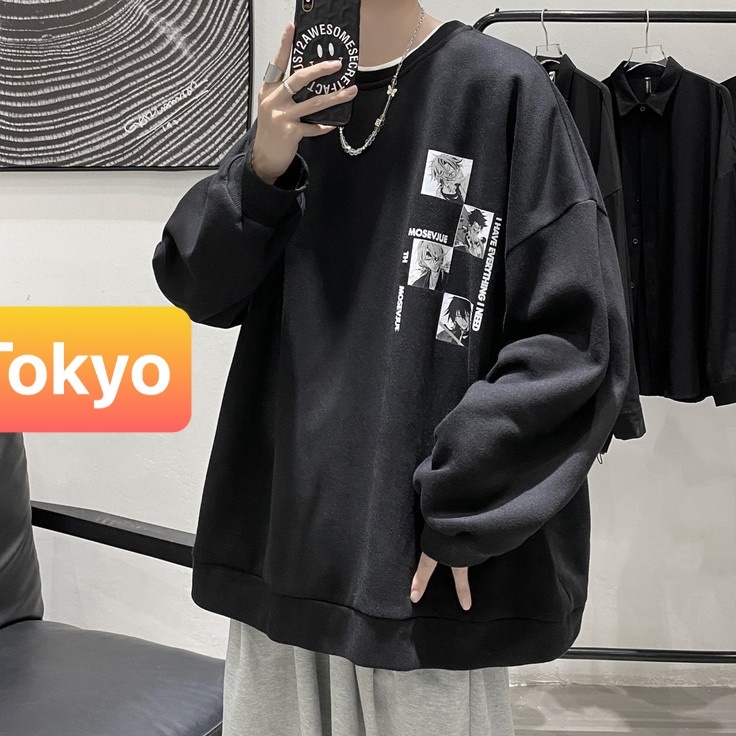 ÁO SWEATER - NỈ CHUI DÀY FROM RỘNG NHẬT BẢN HÌNH MOSEVJUE NAM NỮ CHỐNG LẠNH NẮNG HÀN QUỐC VIP PRO - TOKYO FASHION