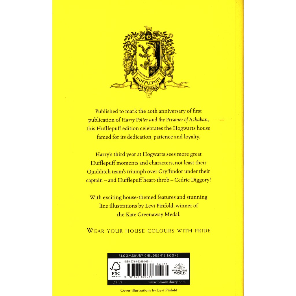 Truyện Ngoại văn: Harry Potter And The Prisoner Of Azkaban - Hufflepuff Edition (Paperback)