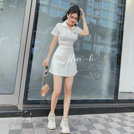 [ Mã FAMAYWA2 giảm 10K đơn 50K] Sét bộ váy chữ A thêu cao cấp | BigBuy360 - bigbuy360.vn