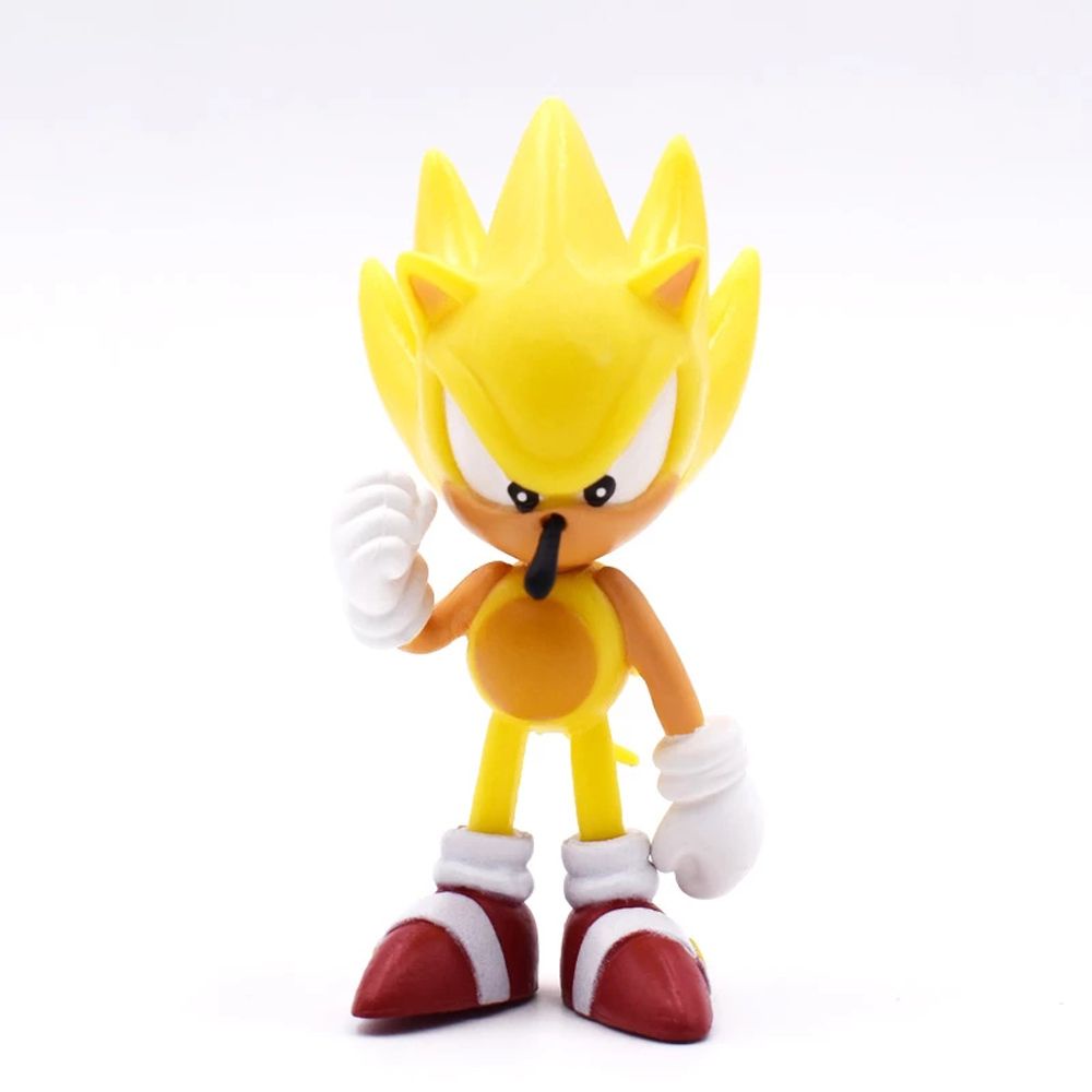 Mô hình nhân vật hoạt hình nhím Sonic chất liệu PVC chất lượng cao