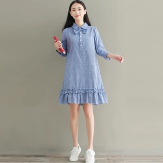 CÓ SẴN - Order - Đầm suông đuôi cá bánh bèo