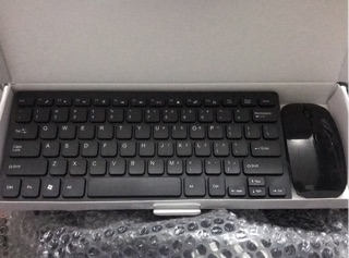 Combo bàn phím + chuột không dây, mouse + keyboard mini