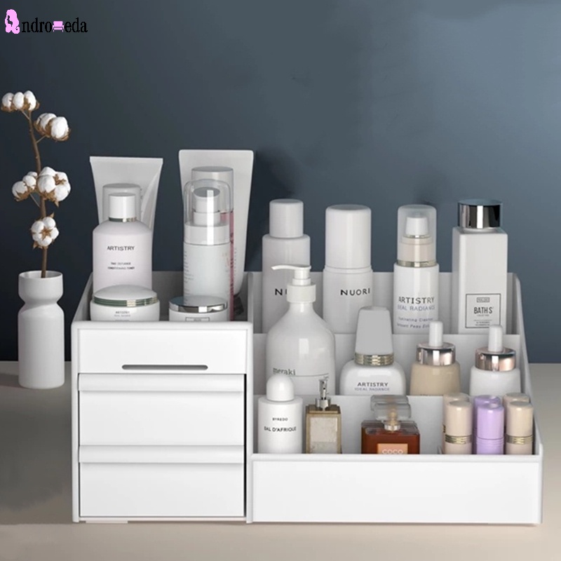 1 Hộp Đựng Mỹ Phẩm Sức Chứa Lớn Tiết Kiệm Không Gian Tiện Dụng