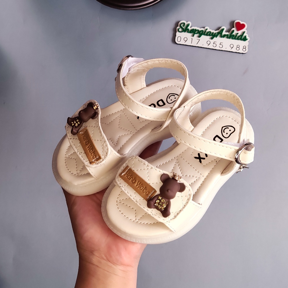 Sandal cho bé gái từ 4 tuổi đến 14 tuổi hàng quảng châu siêu đẹp