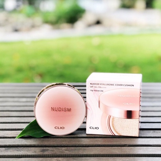 Phấn nước Clio Nudism Hyaluronic Cover Cushion -Kèm Lõi Refill