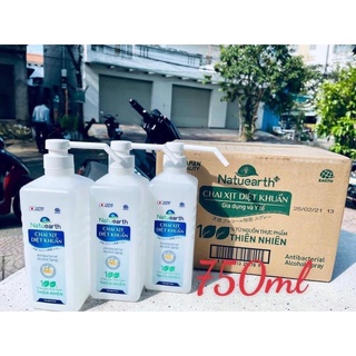 Chai xịt diệt khuẩn Natu Earth