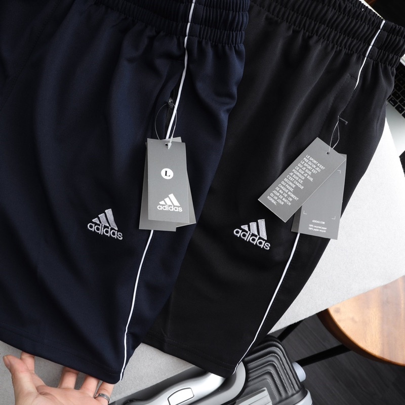 QNA6 - QUẦN ĐÙI NAM POLY UMI DAS SỌC TRẮNG NHỎ | BigBuy360 - bigbuy360.vn