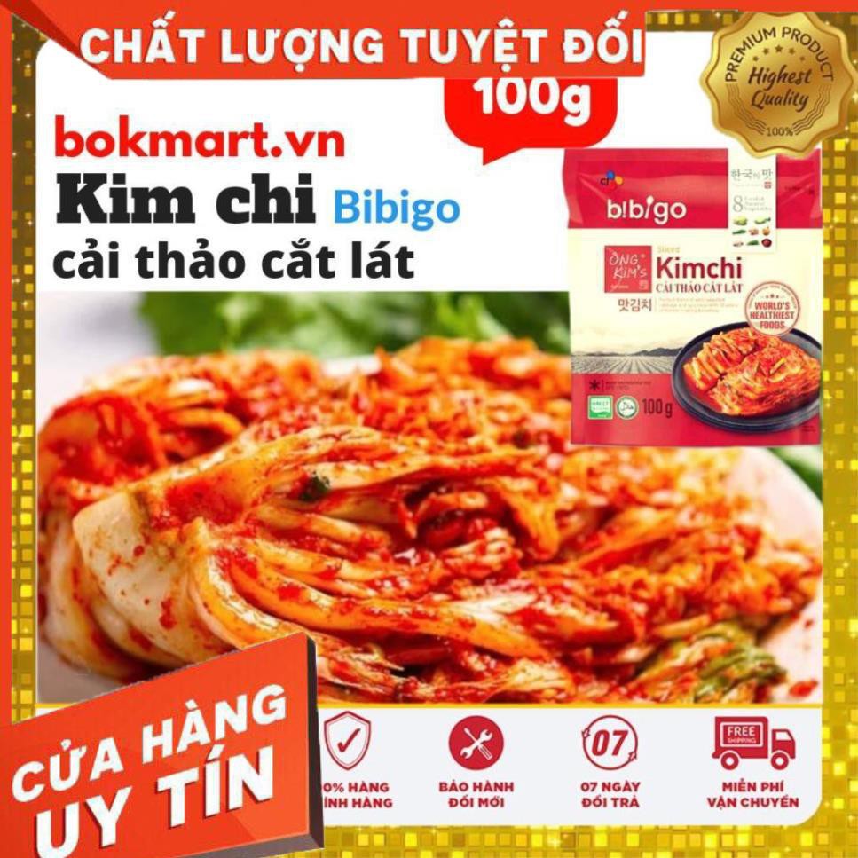 Kim Chi Cải Thảo Cắt Lát Bibigo 100G   Shop Xin Phép Chỉ Ship Nội Thành Hà Nội