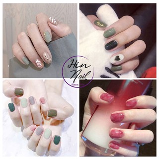 Dán móng tay chống nước họa tiết 3D dễ thương siêu đẹp
