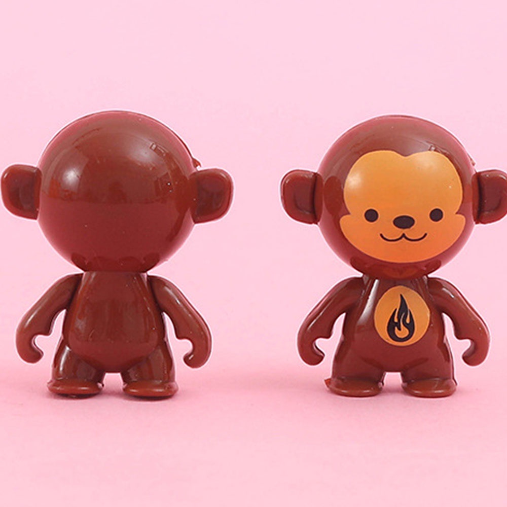 1 Đồ Chơi Con Khỉ Hoạt Hình Dễ Thương Xoay Tròn Giảm Căng Thẳng Cho Bé