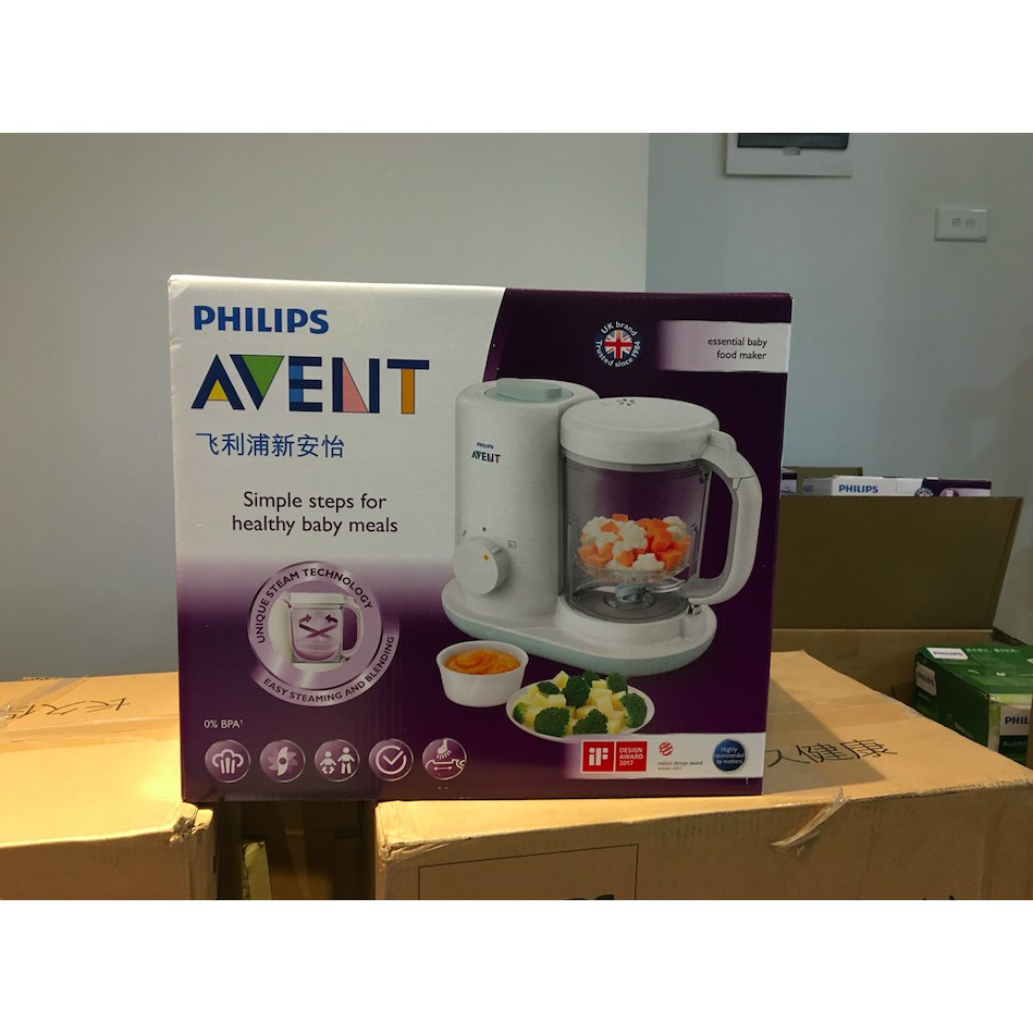 Máy Xay hấp Thức Ăn 2 in 1 Philips Avent SCF862/02 giá tốt