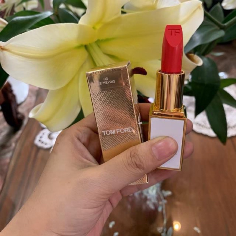 Son Tom Ford Lip Color Sheer vỏ trắng - màu 03 04 05 06 07 10 12