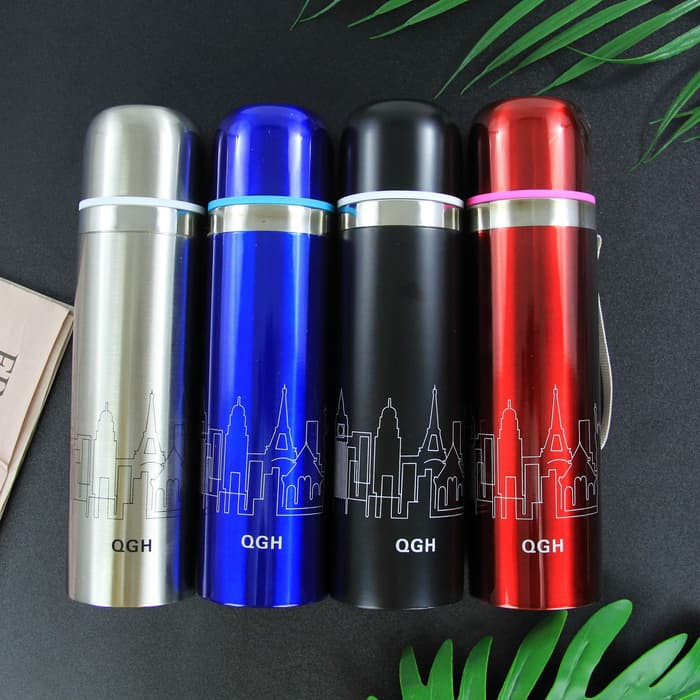 Bình Đựng Nước Nóng Lạnh In Hình Chuột Mickey Đáng Yêu Thermos