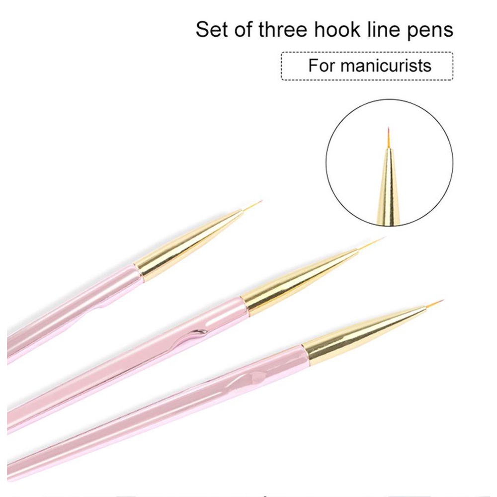 Bút Vẽ Trang Trí Móng Nghệ Thuật Chuyên Nghiệp 11 / 15 / 20mm