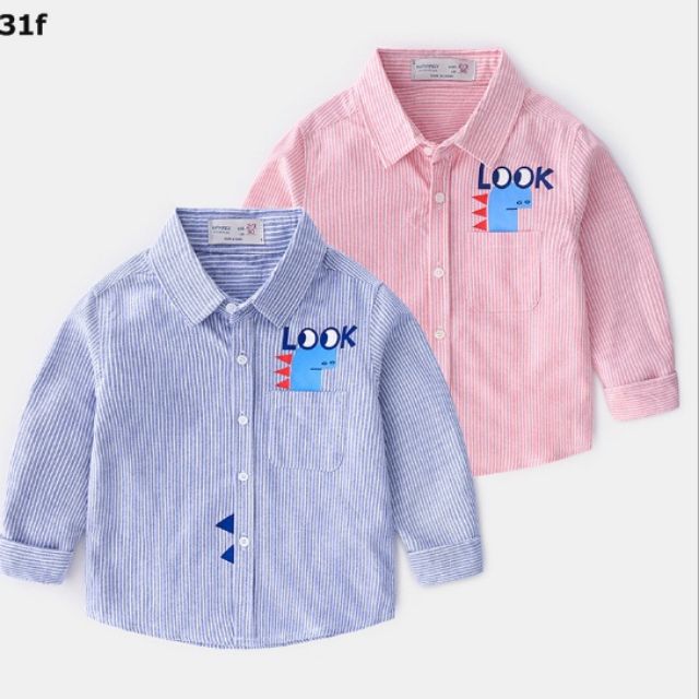 Áo sơ mi in hình khủng long