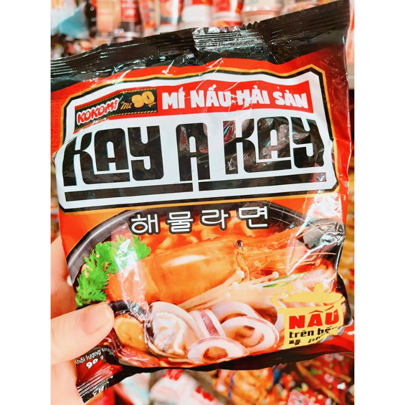 Mì nấu Hải Sản KAY A KAY 90G mới