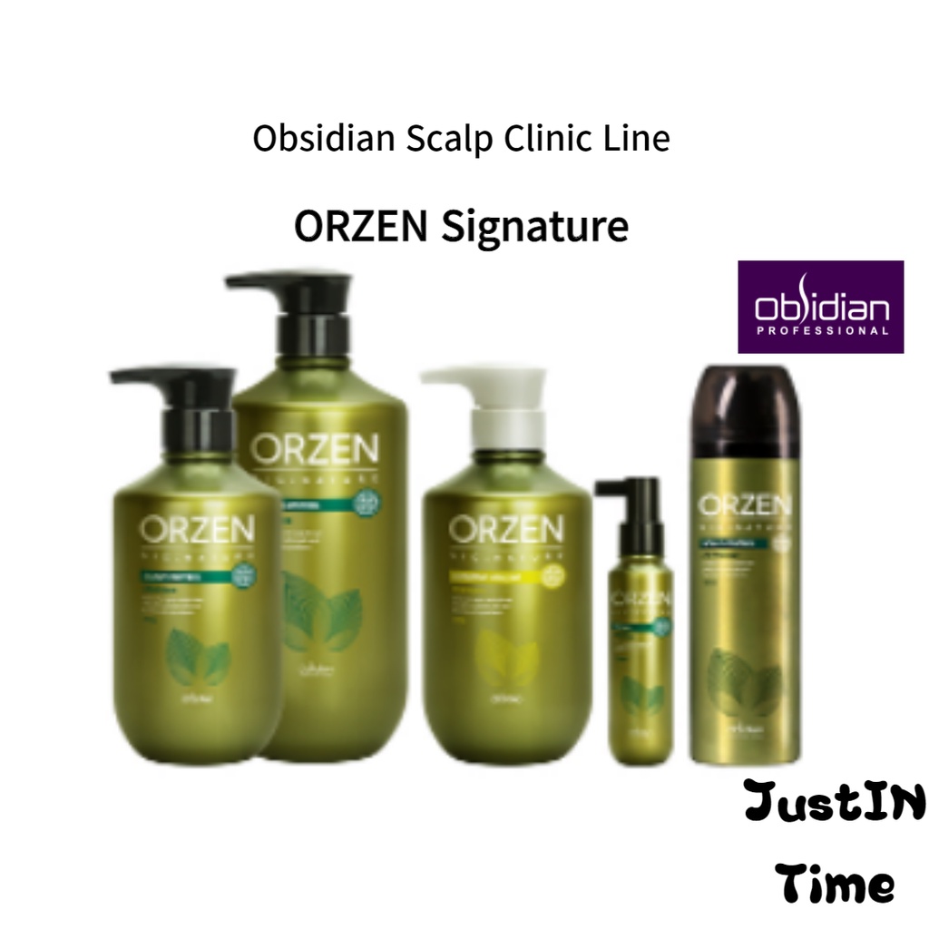 [Obsidian] ORZEN Signature Scalp Product (Scalp Control Shampoo, Sensitive Healing Shampoo, Scalp Pe