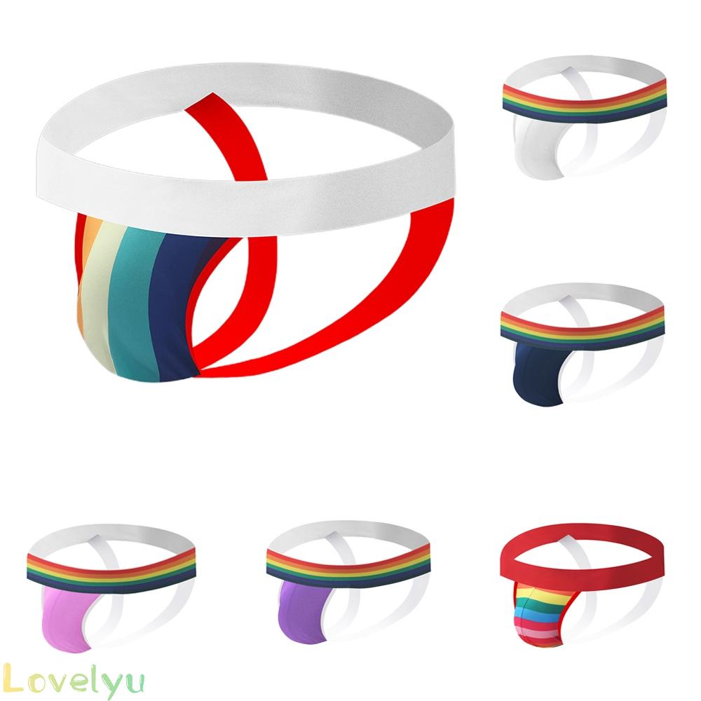 &lt;READY STOCK&gt;Men's Jock Strap Breathable Underwear Backless Jockstrap Briefs Underpants Thong100% brand new！