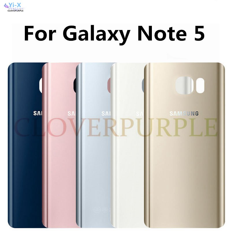 Nắp Lưng Điện Thoại Bằng Kính Thay Thế Chuyên Dụng Cho Samsung Galaxy Note 5 N920
