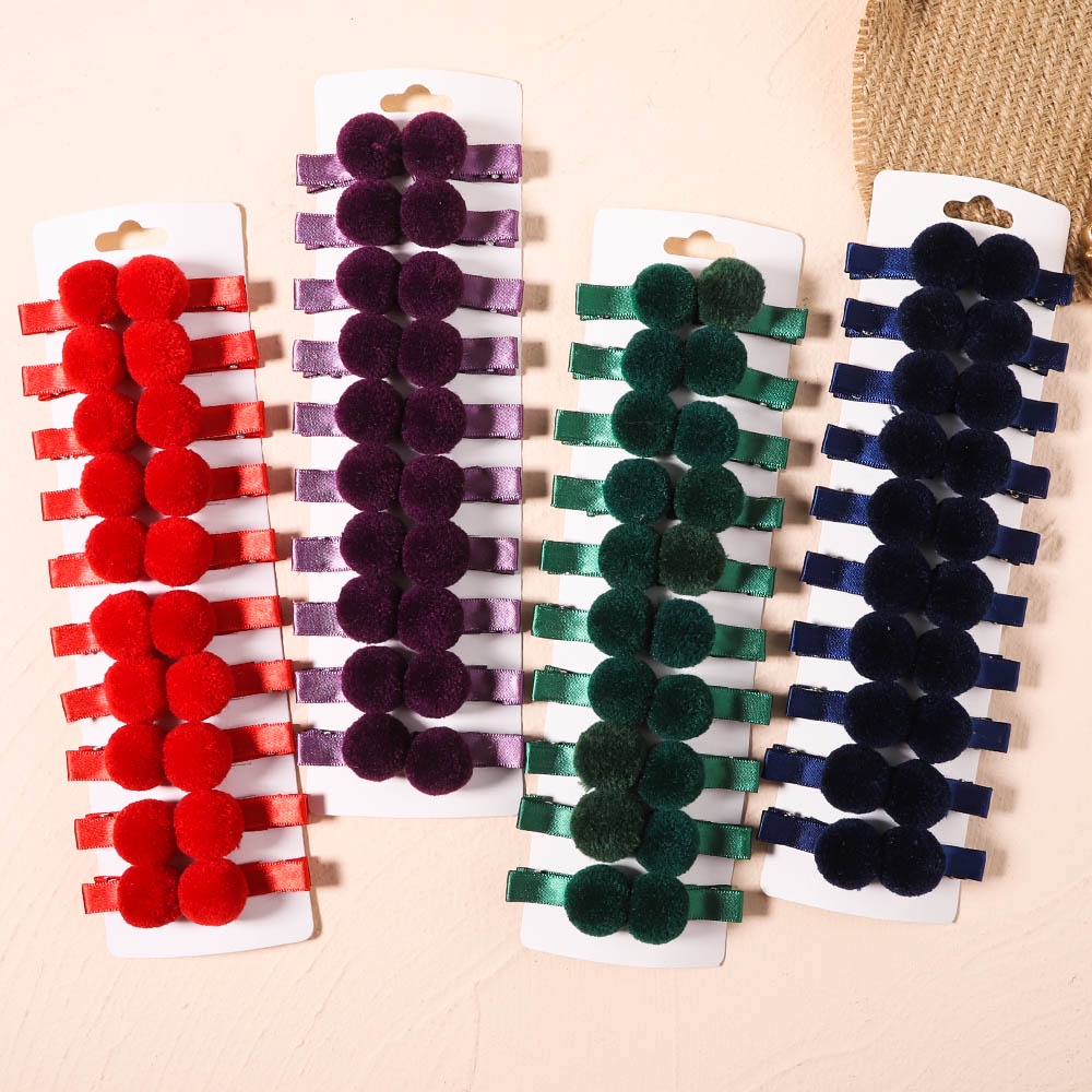 RainBow Bows Set 20 Kẹp Tóc Nhỏ Màu Sắc Ngọt Ngào Cho Bé Gái