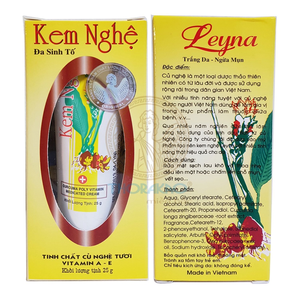 Kem Nghệ Leyna Thorakao 25g