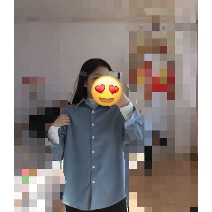 [SẴN] Áo sơ mi tăm trơn dài tay | BigBuy360 - bigbuy360.vn