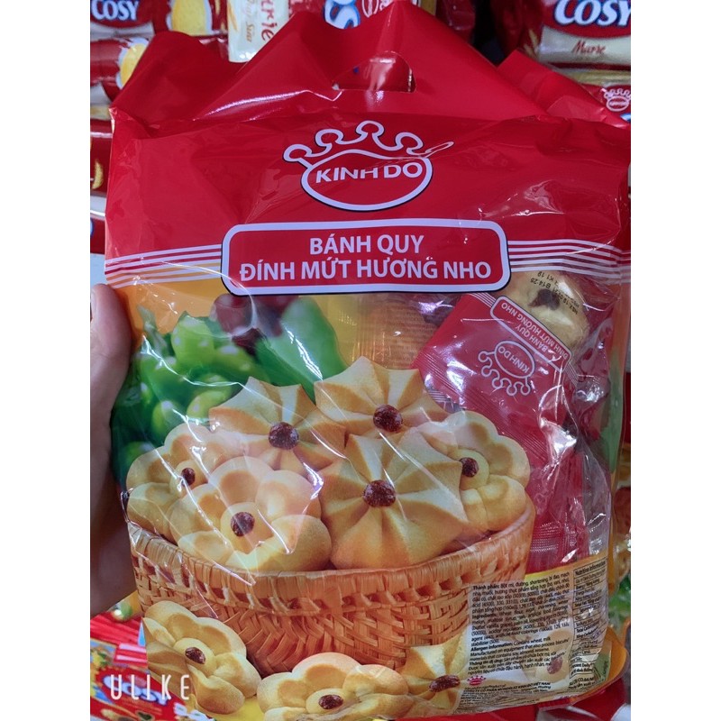 Bánh Quy Kinh Đô Đính Mứt Hương Nho 450g