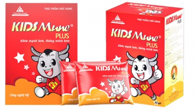 KIDSMUNE PLUS - Bé khỏe mạnh hơn, thông minh hơn