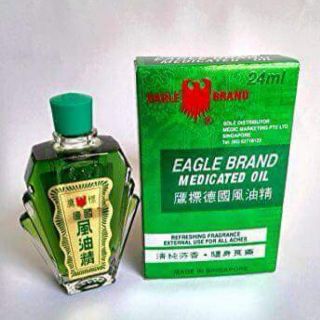 hàng Mỹ-DẦU GIÓ CON Ó(EAGLE BRAND MEDICATED OIL)