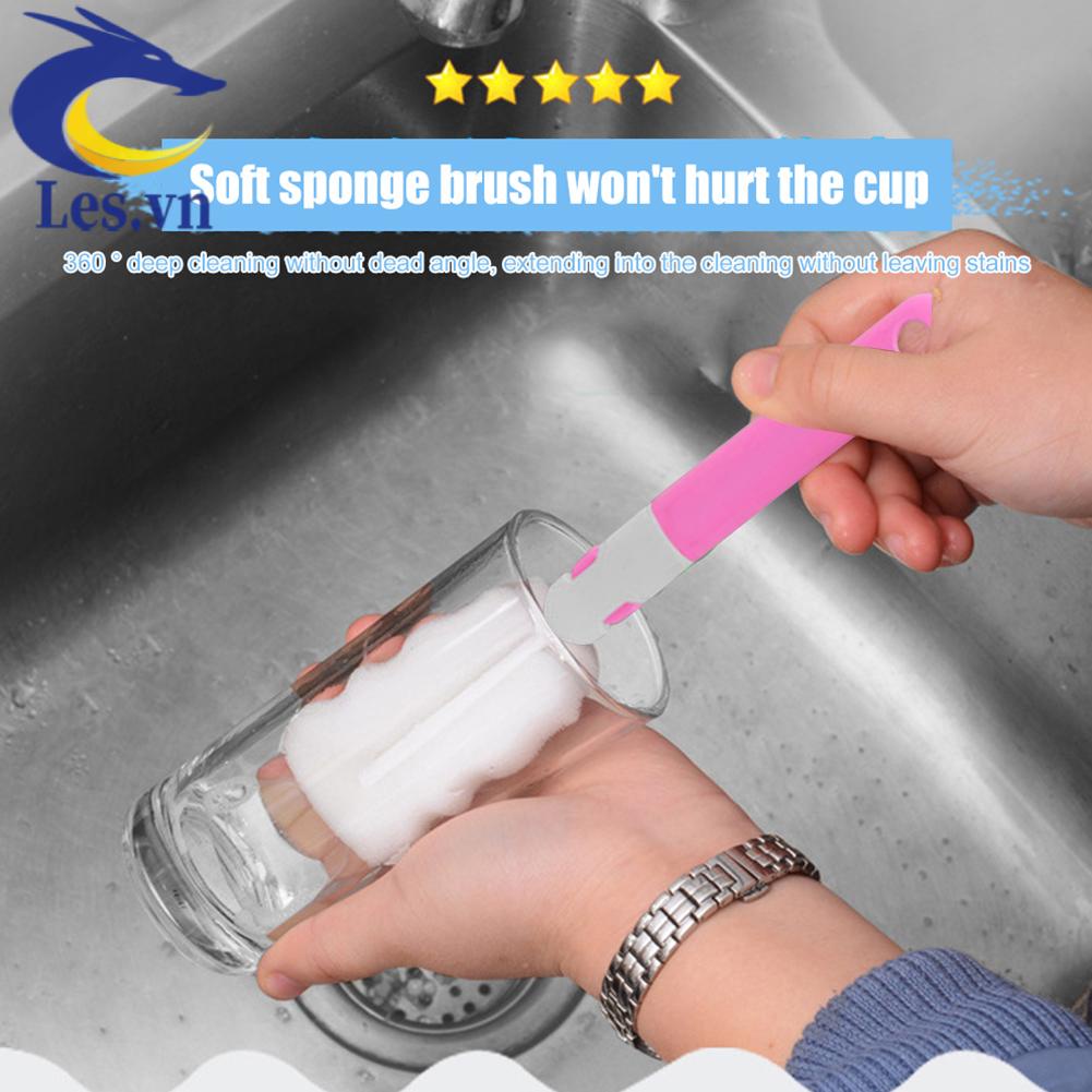 Cọ Rửa Ly Có Thể Tháo Rời Và Tay Cầm Dài 30CM