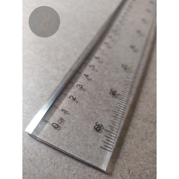 Thước kẻ nhựa trong suốt 100cm / thước kẻ 100cm