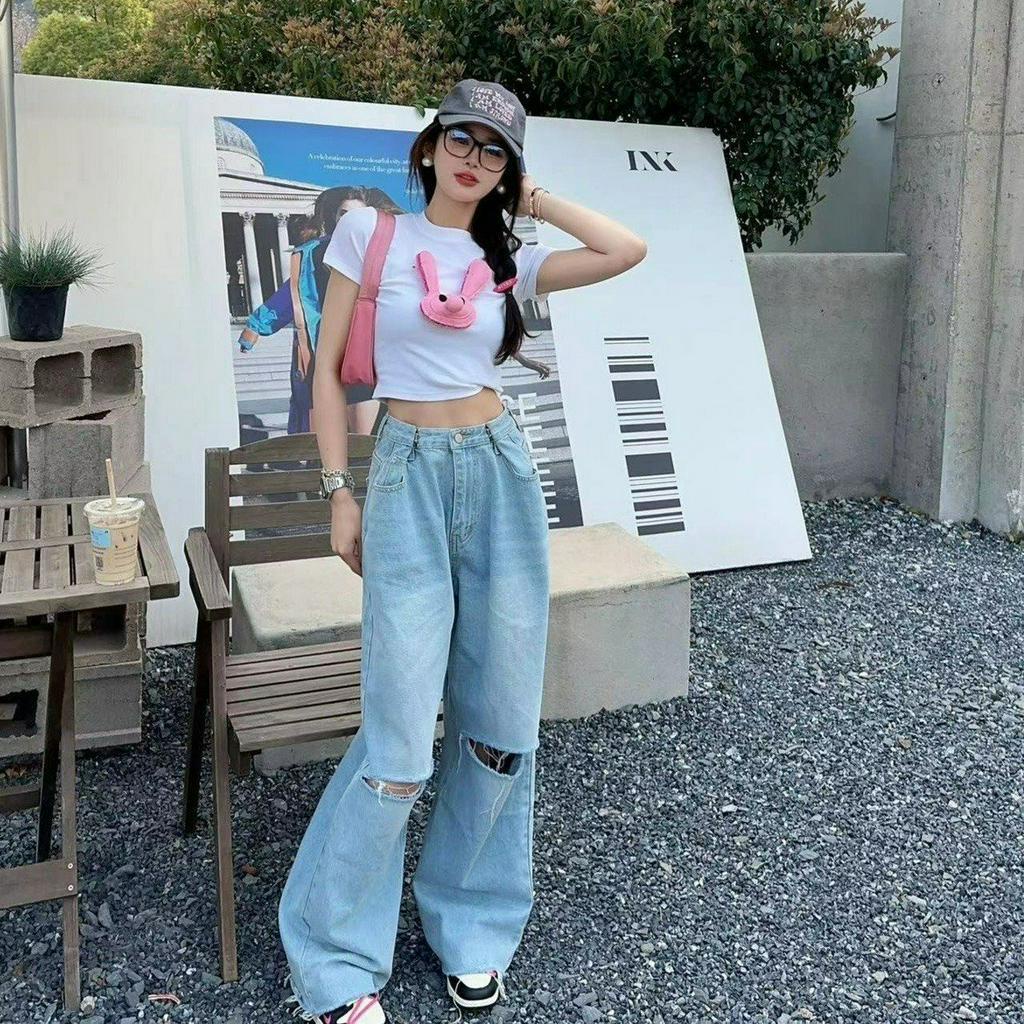 Áo CRT thỏ nổi siu cute, chất vải bozip co dãn KUDOSHOP mặc ở nhà,đi dạo dành cho các nàng