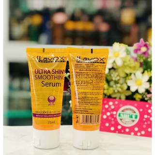 Lavox Ultra Shiny Smotothing Serum 75ml - Serum Huyết Thanh Dưỡng Bóng Tóc