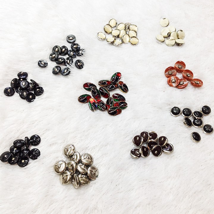 Nút áo com lê cúc vest thời trang nhiều kiểu mẫu siêu đẹp